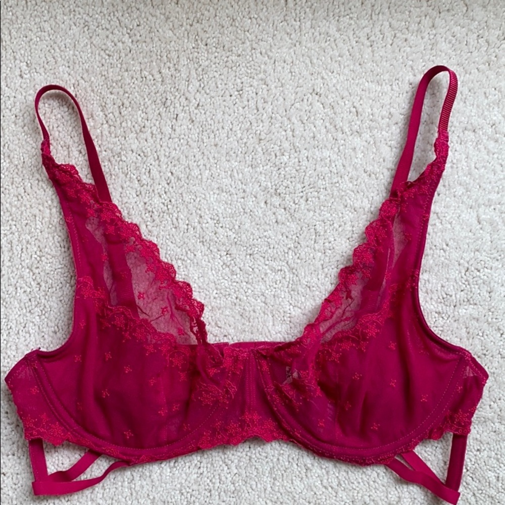 Free People Lace Underwire Bra